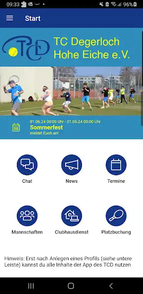 Play Tennisclub Degerloch as an online game Tennisclub Degerloch with UptoPlay