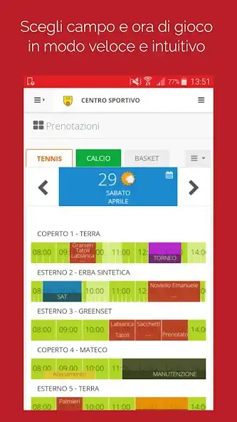 Play Tennis Como  and enjoy Tennis Como with UptoPlay