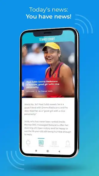 Play Tennis Court TV as an online game Tennis Court TV with UptoPlay