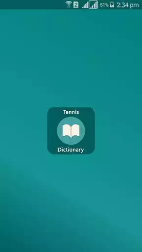 Play APK Tennis Dictionary  and enjoy Tennis Dictionary with UptoPlay com.believe.additional.tennisdictionary