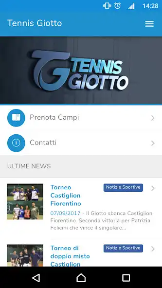 Play Tennis Giotto  and enjoy Tennis Giotto with UptoPlay