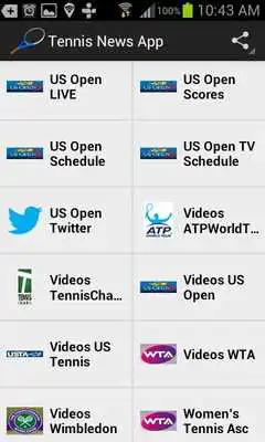 Play Tennis News App  and enjoy Tennis News App with UptoPlay