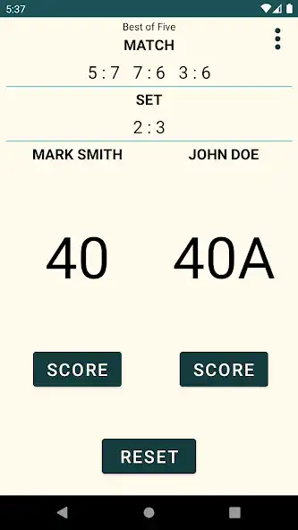 Play Tennis Score Counter  and enjoy Tennis Score Counter with UptoPlay