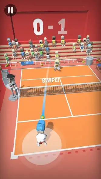 Play Tennis Smasher as an online game Tennis Smasher with UptoPlay