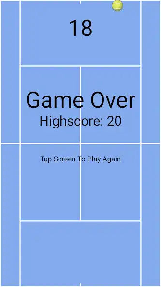 Play Tennis Tap as an online game Tennis Tap with UptoPlay
