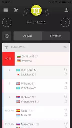 Play Tennis Temple - Live scores as an online game Tennis Temple - Live scores with UptoPlay