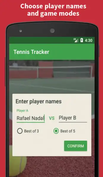 Play Tennis • Tracker  and enjoy Tennis • Tracker with UptoPlay