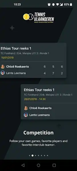 Play Tennis Vlaanderen as an online game Tennis Vlaanderen with UptoPlay