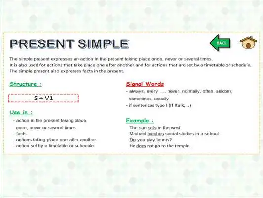 Play Tenses Workout for kids