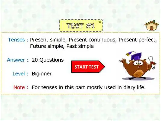 Play Tenses Workout for kids