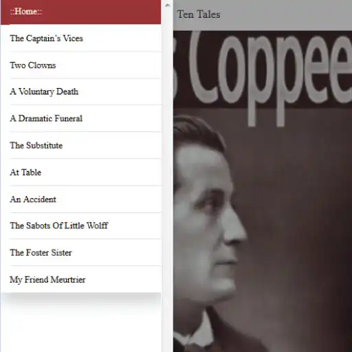 Play Ten Tales by Francois Coppee  Fiction Free eBook as an online game Ten Tales by Francois Coppee  Fiction Free eBook with UptoPlay