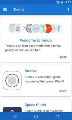 Play Tenuix HD - Icon Pack