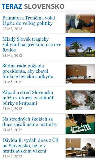Play TERAZ.SK  and enjoy TERAZ.SK with UptoPlay