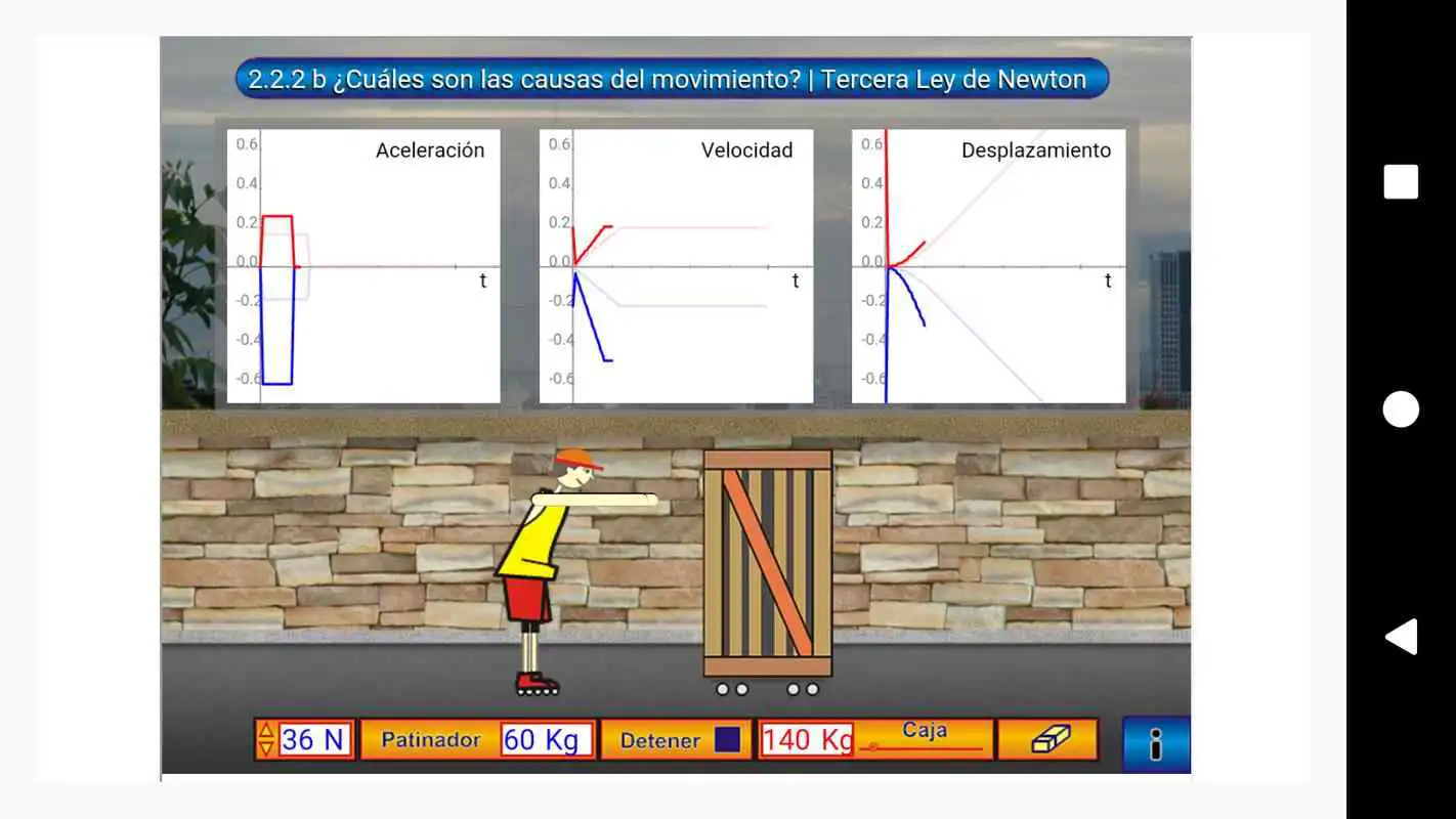 Play Tercera Ley de Newton Segundo Secundaria