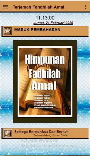 Play Terjemah Fadhilah Amal as an online game Terjemah Fadhilah Amal with UptoPlay