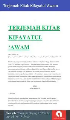 Play Terjemah Kitab Kifayatul Awam