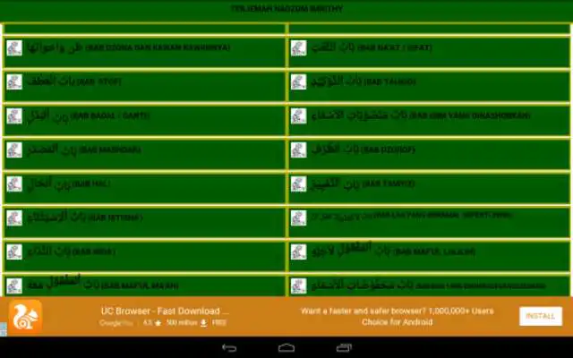 Play Terjemah Nadhom Imrithy