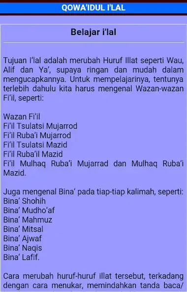 Play Terjemah Qowaidul Ilal as an online game Terjemah Qowaidul Ilal with UptoPlay