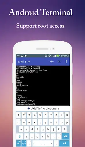 Play Terminal, Shell for Android  and enjoy Terminal, Shell for Android with UptoPlay