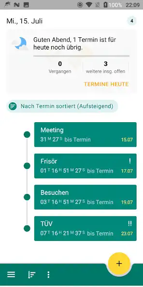 Play Terminplaner mit Countdown  and enjoy Terminplaner mit Countdown with UptoPlay