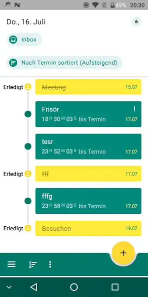 Play Terminplaner mit Countdown as an online game Terminplaner mit Countdown with UptoPlay