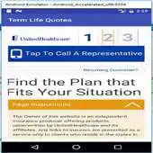 Free play online Term Life Quote IN, IA, IL APK