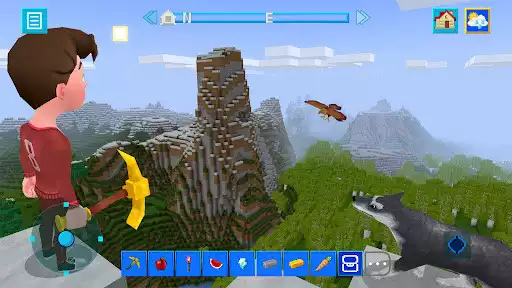 Play Terracraft: Survive Mine World as an online game Terracraft: Survive Mine World with UptoPlay
