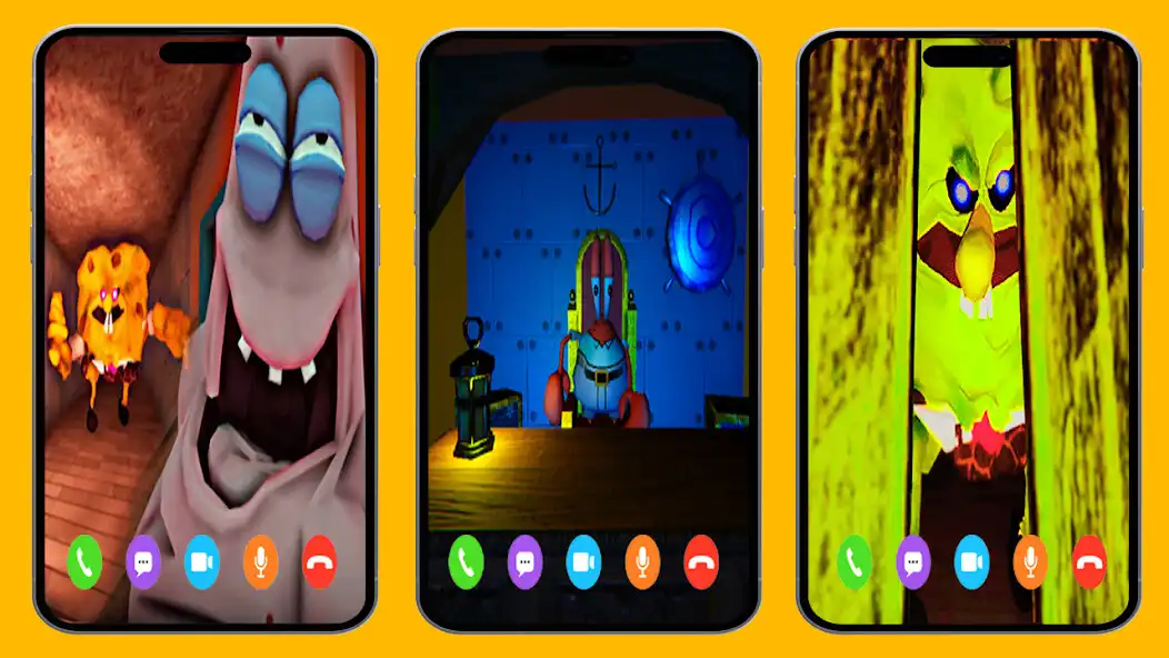 Play Terror Do Esponja 2 fake call as an online game Terror Do Esponja 2 fake call with UptoPlay