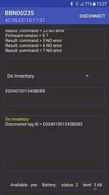 Play TERTIUM BLE RFID Test
