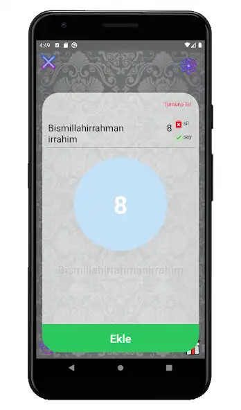Play Tesbih / Zikirmatik as an online game Tesbih / Zikirmatik with UptoPlay