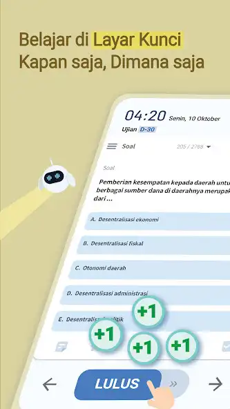 Play TesBit CPNS (CAT Soal, CASN) as an online game TesBit CPNS (CAT Soal, CASN) with UptoPlay