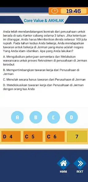 Play Tes BUMN: TKD Core Value as an online game Tes BUMN: TKD Core Value with UptoPlay