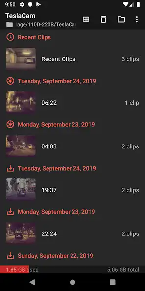 Play TeslaCam  and enjoy TeslaCam with UptoPlay