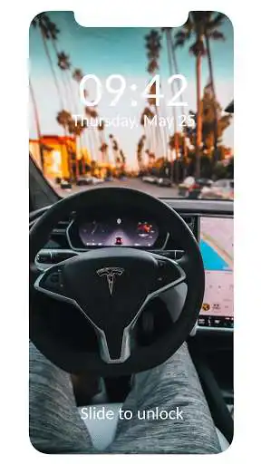 Play Tesla Lock Screen & Wallpapers as an online game Tesla Lock Screen & Wallpapers with UptoPlay