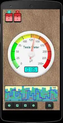 Play Tesla Magnetic Field Recorder