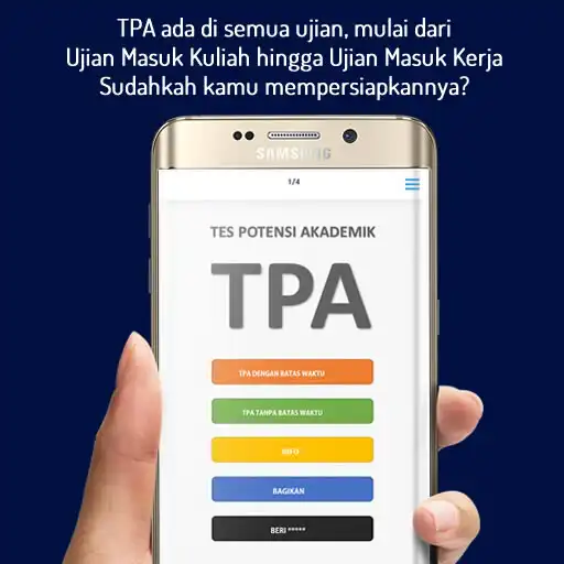 Play Tes Potensi Akademik (TPA) PRO  and enjoy Tes Potensi Akademik (TPA) PRO with UptoPlay