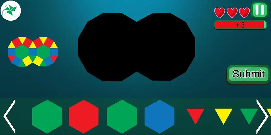Play Tessellation Game as an online game Tessellation Game with UptoPlay