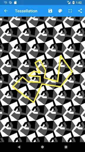 Play Tessellations as an online game Tessellations with UptoPlay