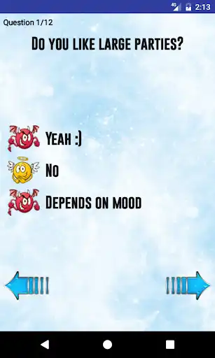 Play Test: Angel or Devil as an online game Test: Angel or Devil with UptoPlay
