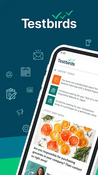 Play Testbirds Companion  and enjoy Testbirds Companion with UptoPlay