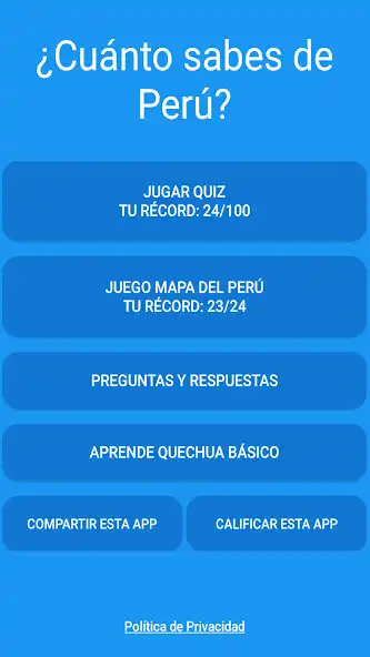 Play Test: ¿Cuánto sabes de Perú?  and enjoy Test: ¿Cuánto sabes de Perú? with UptoPlay