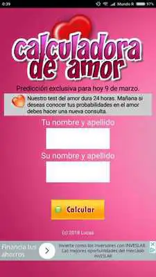Play Test de amor verdadero con nombres