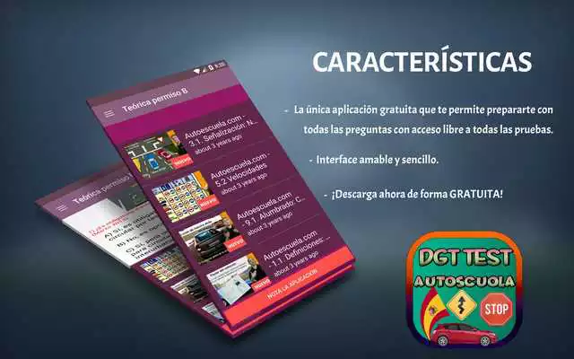 Play Test de conducir 2019 DGT Test - Autoescuela 2019