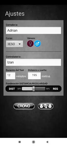 Play Test de Cooper as an online game Test de Cooper with UptoPlay
