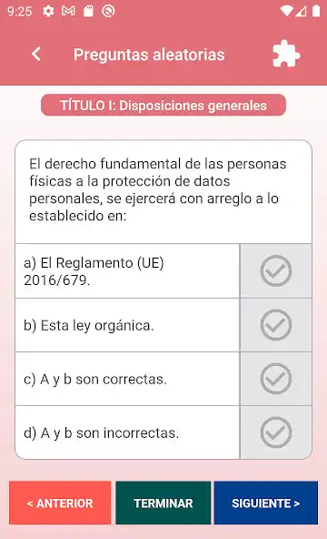 Play Test Ley Protección de Datos as an online game Test Ley Protección de Datos with UptoPlay