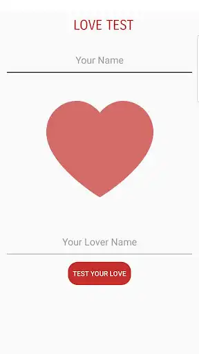 Play Test Love as an online game Test Love with UptoPlay
