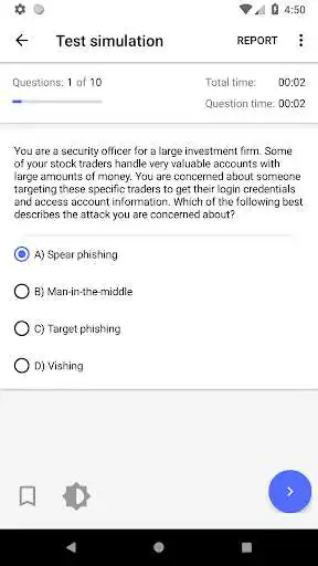 Play APK Test Prep. Comptia Security+ SY0-601  and enjoy Test Prep. Comptia Security+ SY0-601 with UptoPlay com.magycbytes.securityPlus501
