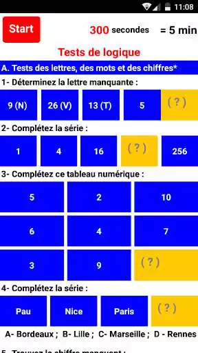Play Tests de logique  and enjoy Tests de logique with UptoPlay