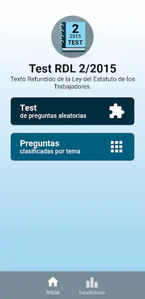 Play Tests Estatuto del Trabajador  and enjoy Tests Estatuto del Trabajador with UptoPlay