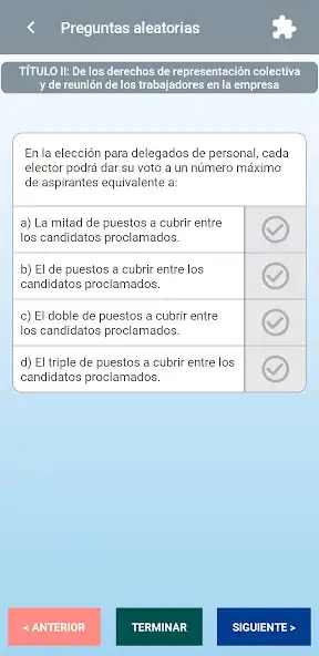 Play Tests Estatuto del Trabajador as an online game Tests Estatuto del Trabajador with UptoPlay